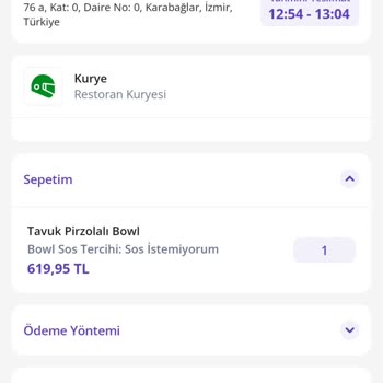 Getir'de Anlık Sipariş İptali Kabul Edilmedi Ve İade Yapılmadı