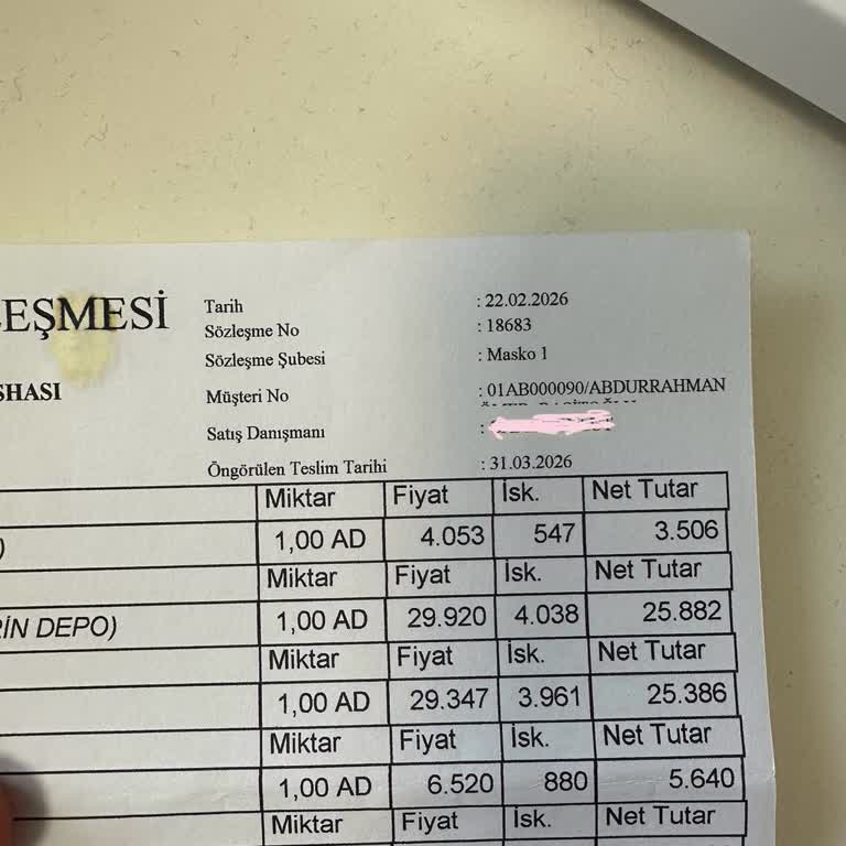 Ergül Mobilya’da Sözleşmeli Teslim Tarihini Aşan Yatak Odası Takımı Gecikmesi
