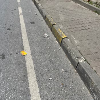 Ümraniye Aşağı Dudullu’da Şok Market Çevre Kirliliği Ve Çöp Kutusu Eksikliği