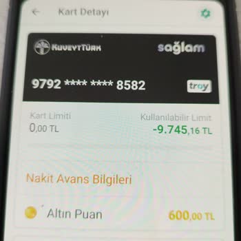 Kuveyt Türk Altın Puan Haklarımı Yüklemedi