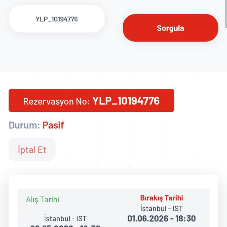 Ücretsiz İptal Hakkıma Rağmen 16.361,61 TL Geri Ödeme Yapılmadı Ve Müşteri Hizmetleri Yanıt Vermiyor
