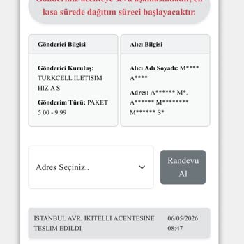 Anneler Günü Hediyesinin Geciken Teslimatı Ve Acil Müdahale Talebi
