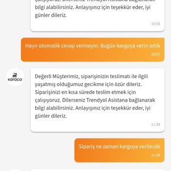 Emirgan Çelik Tencere Setim Kargoya Verilmedi Ve Açıklama Talep Ediyorum