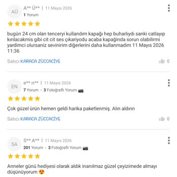 Emirgan Çelik Tencere Setim Kargoya Verilmedi Ve Açıklama Talep Ediyorum