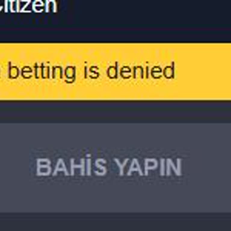 Maç Öncesi Bahis Engeli Nedeniyle Özel Oranlara Erişememe Ve Canlı Destekten Yetersiz Yardım