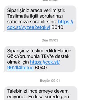 Anneler Günü Çiçeği Yanıltıcı Teslim Bildirimi Ve İptal Sorunu