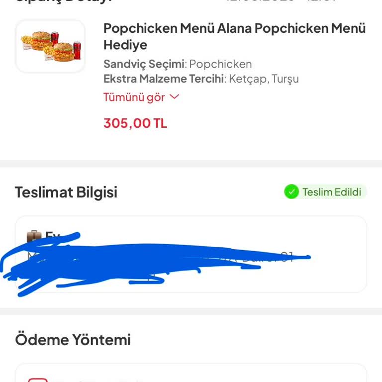 Zehirlenme Riski Taşıyan Bayat Popeyes Siparişi İçin Ücret İadesi Talebi