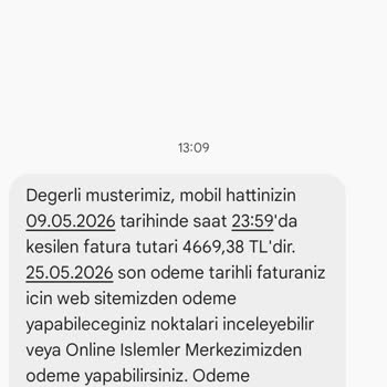 Türk Telekom Aktif Olmayan Hat İçin 4.600 TL’lik Aşırı Fatura