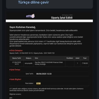 Kuveyt Türk’te Yanlış Borçlandırılan İade Ve Şube Yanıtsızlığı