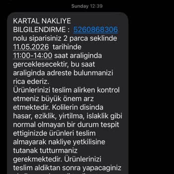 Teslim Edildi Mesajı Yanıltıcı, Ürünler Hiç Gelmedi