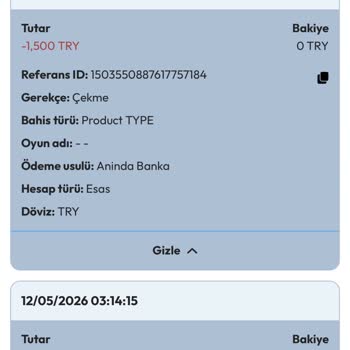 Betslio’da 1500 TL Çekim Talebimin Sürekli Reddedilmesi Ve Yetersiz Canlı Destek