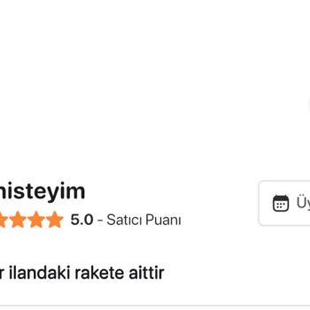 Letgo Yanıltıcı Satıcı Puanı Gösterimi ve Destek Cevabının İlgisizliği