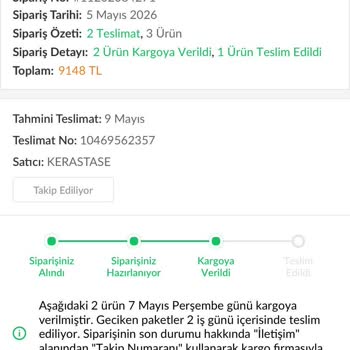 Trendyol Express Kayıp Kargo ve 9.148 TL İadesi İçin Acil Çözüm Talebi
