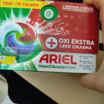 Ariel Deterjan Beyaz Bluzu Boyadı Ve Çıkarma Sorunu