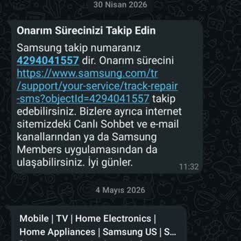 Samsung Markalı 65S95F Televizyonumda Piksel Sorunu Ve Ürün Değişim Talebi