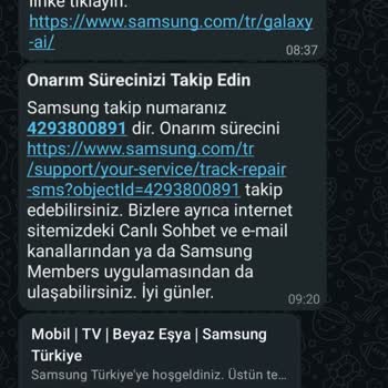 Samsung Markalı 65S95F Televizyonumda Piksel Sorunu Ve Ürün Değişim Talebi