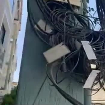 Turkcell Superonline Fiber Kabloların Dağınıklığı