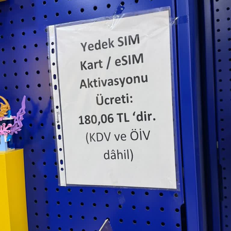Turkcell Mağazasındaki E Sim Dönüşüm Ücretindeki Aşırı Fark Ve Kaba Personel Davranışı