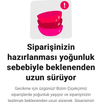 Teslim Edilmeyen Çiçek Siparişi Ve Müşteri Hizmetlerine Ulaşılamaması Nedeniyle İptal Ve İade Talebi
