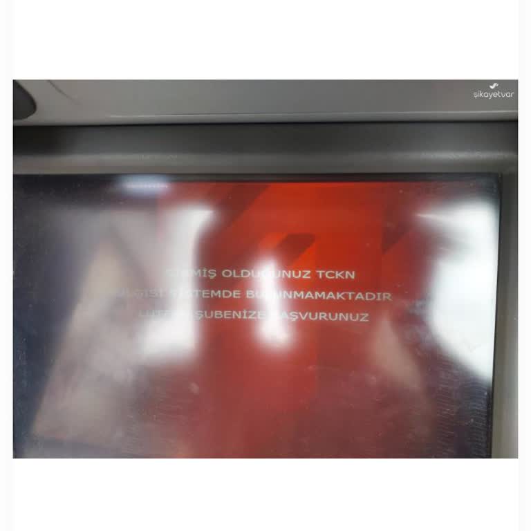 ATM Kaynaklı İade Sorunu Nedeniyle 5.000 TL Başvuru Ücreti Geri Ödenmiyor