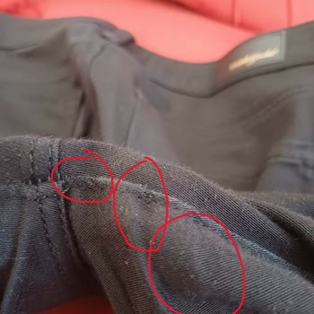 Mavi Gold Kot Pantolonda Tiftiklenme Ve Sökülme, İade Talebi