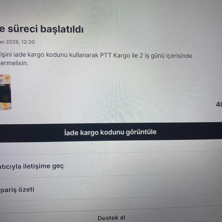 İade İptalinde Yaşanan İletişimsizlik Ve Geri Ödeme Sorunu