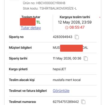 Hepsijet Kurye Gelmemesi Nedeniyle Mağaza Cezaları Ve İade Bedelleri Talebi