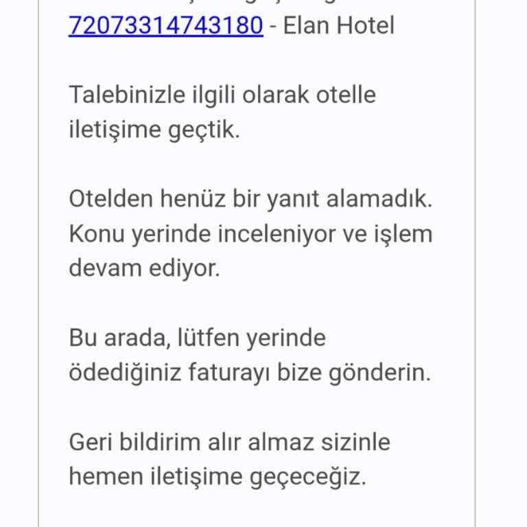 Hotels.com ve Otelde Çifte Ödeme ve İade Sorunu