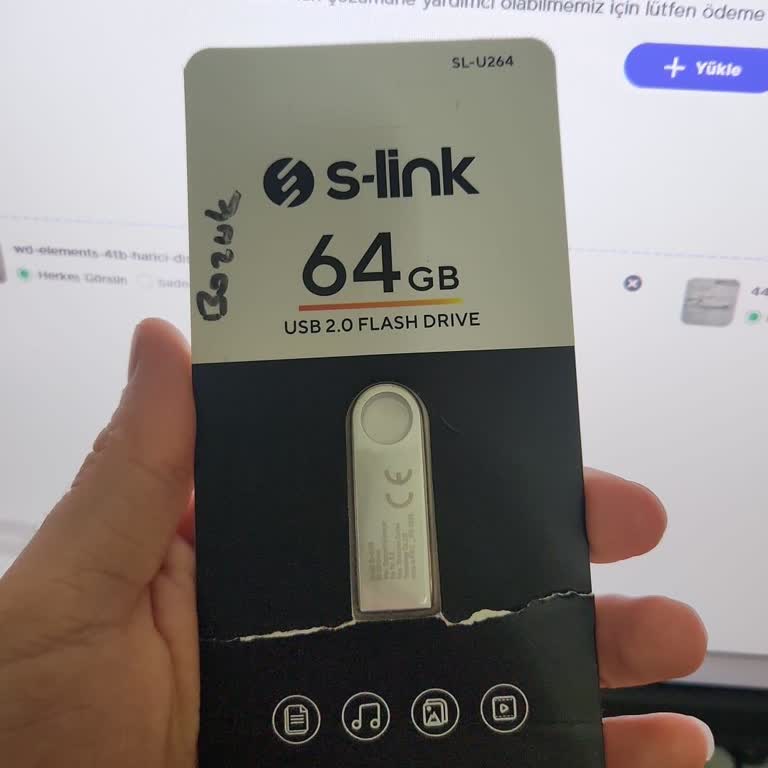 Hepsiburada’dan Alınan 15 S‑Link Flash Bellek Hız Düşüşü Ve Okunamaz Durumda İade Talebi