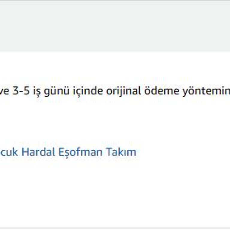 Sipariş İptali Ve Tatil Kıyafetlerinde Yaşanan Mağduriyet