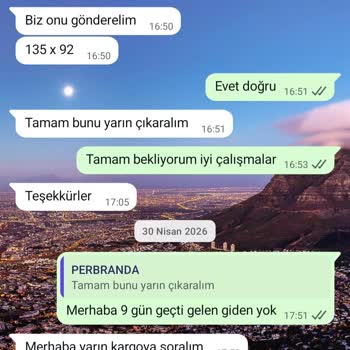 Yanıt Alınamayan Hatalı Ölçülü Ürün Ve Fatura Sorunu