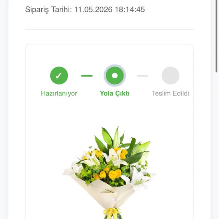 Teslim Edilmeyen Çiçek Siparişi İçin Ücret İadesi Talebi