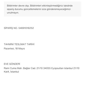 Zara Online Siparişlerim Açıklamasız İptal Ediliyor