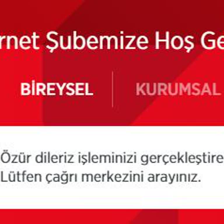 Ziraat Bankası Mobil Ve İnternet Bankacılığı Giriş Engeli Sebebiyle Sürekli Mağduriyet