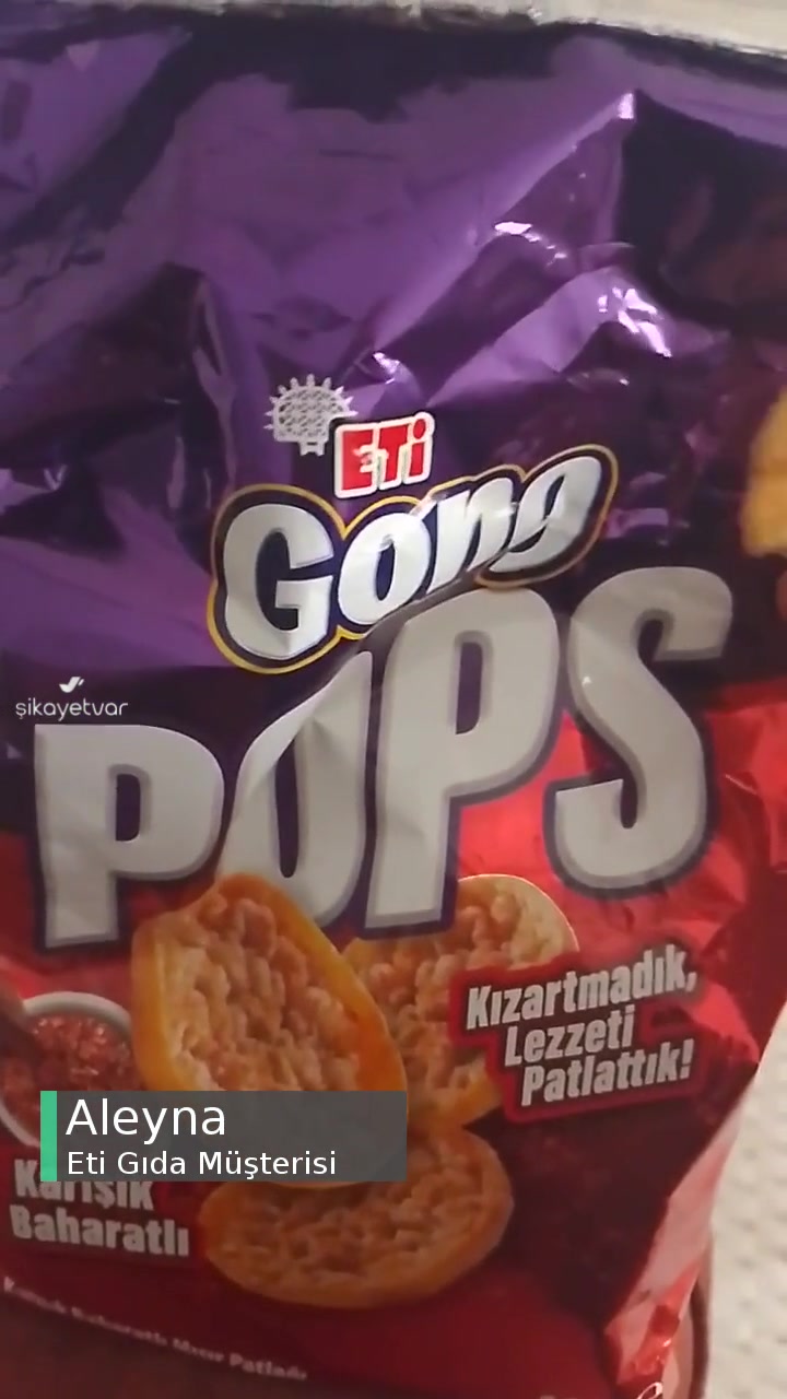 Eti Gong Pops Şikayeti videonun kapak resmi