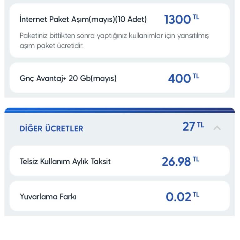 Türkcell 5G Kampanyasındaki Hediye İnternet İçin 1300 TL Aşım Ücretinin İptali Talebi