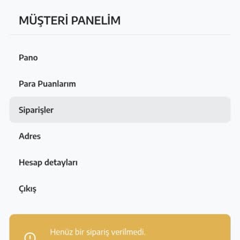 Sipariş Teslim Edilmedi Ve İade Talebi