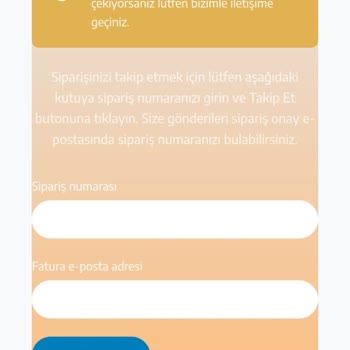Sipariş Teslim Edilmedi Ve İade Talebi