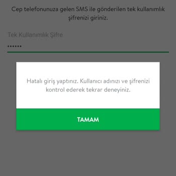 TEB Mobil Bankacılık Uygulamasına Giriş Sorunu Ve Yanlış Doğrulama Kodu