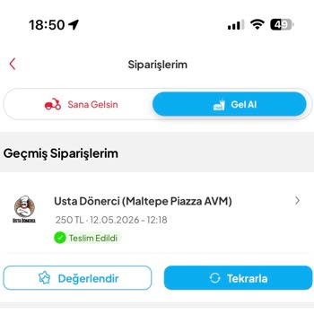 Tıkla Gelsin İptal Edilen Siparişin Ücret İadesini Yapmadı