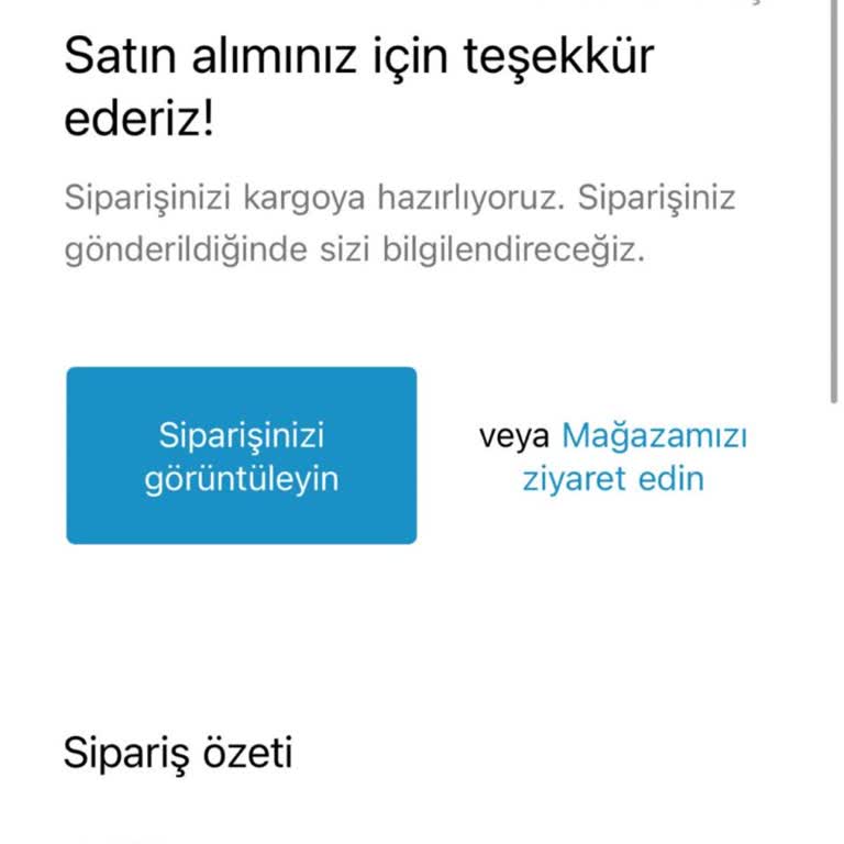 Teslim Edilmeyen Elbise İçin Geri Ödeme Bekliyorum
