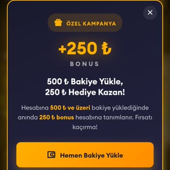 Akcepin Bonus Vaadi Yerine Getirilmedi Ve 500 TL Bakiye İadesi Yapılmadı