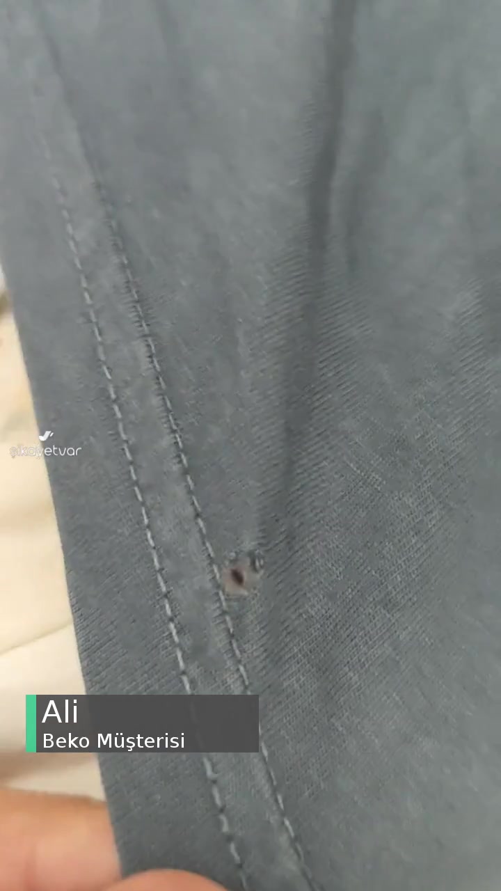 T-shirt Delen Beko Çamaşır Makinesinde Hata Yokmuş! videonun kapak resmi