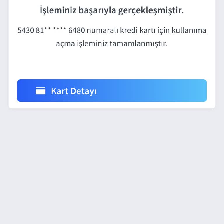 Halkbank Kredi Kartı Aktif Değil, Kullanılamıyor