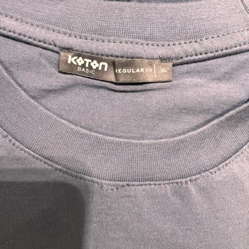 Koton Konya Kentplaza Mağazasından Aldığım T-Shirt'ta Dikiş Sökülmesi
