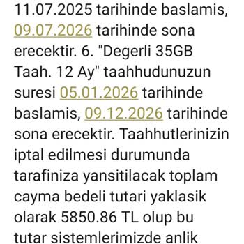 Türk Telekom Çoklu Taahhüt Ve Yüksek Cayma Bedeli Hakkında Şeffaflık Eksikliği