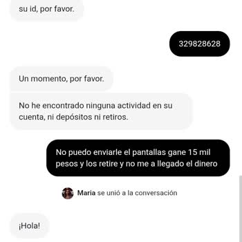 1Win no acredita mi retiro de dinero, saldo desaparecido, exijo solución