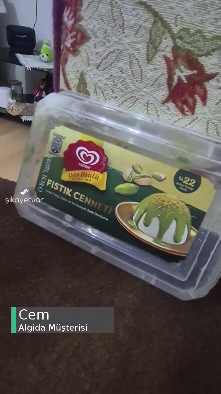 Dondurma Algida Fıstık Cenneti Pişmanlığı! videonun kapak resmi