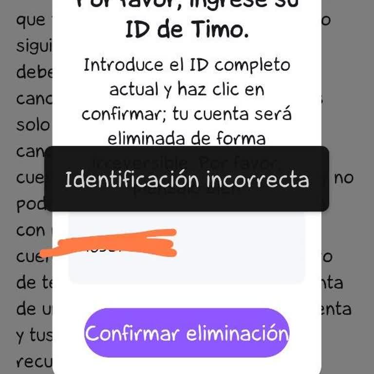 Timo Club Refuses To Accept My ID For Cancellation