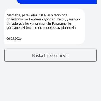 İptal Edilen Ürün İçin 350 TL İade Gecikmesi Ve Cevapsız Müşteri Desteği